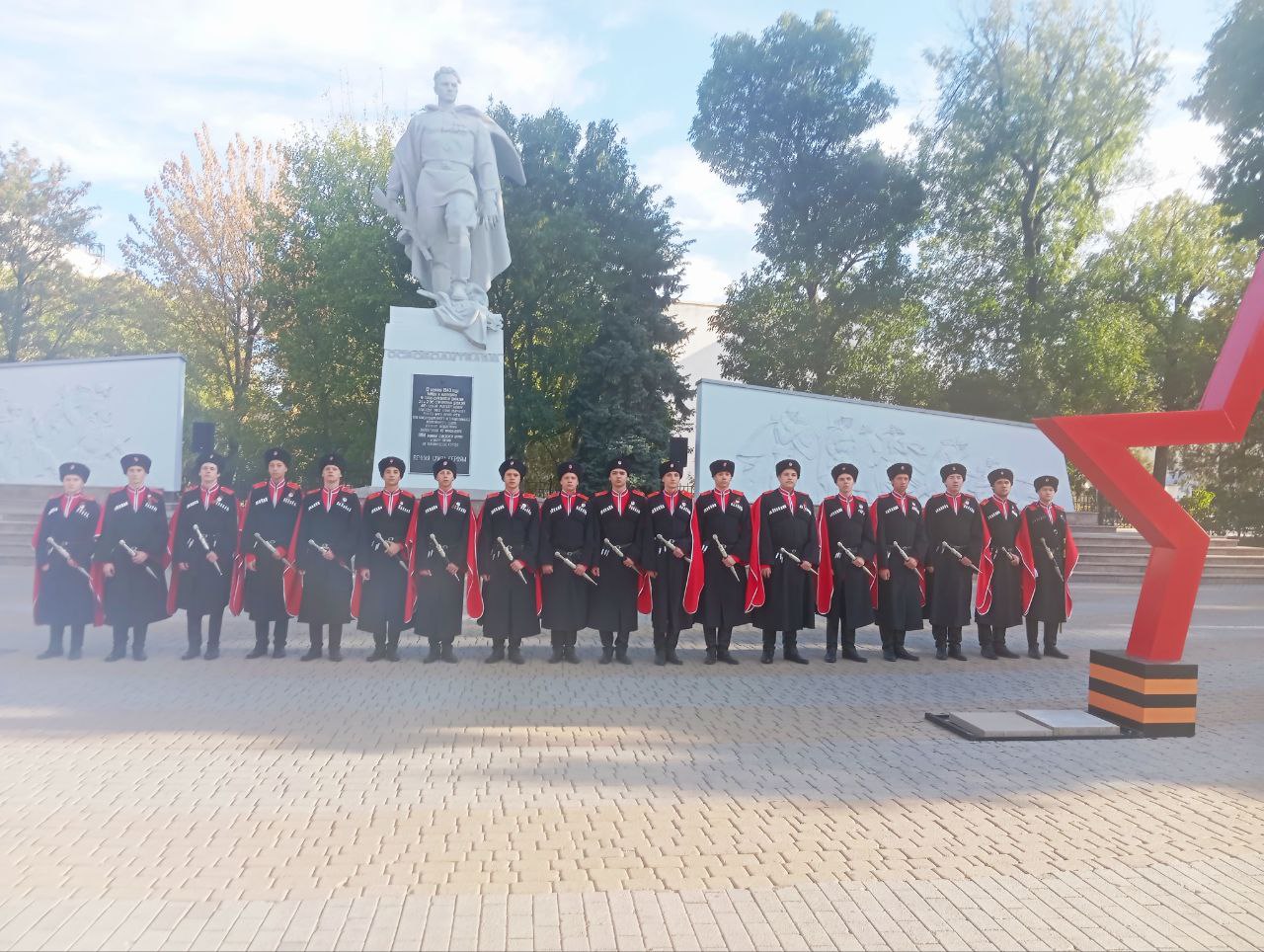 Кубанский парад Победы.